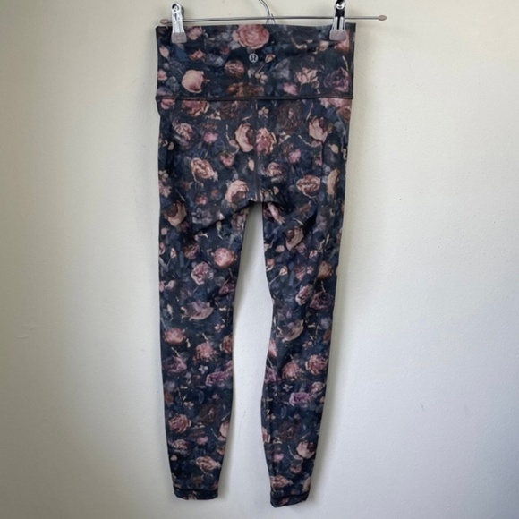 lululemon floral wunder under high rise tight 28" luxtreme - Picture 4 of 8